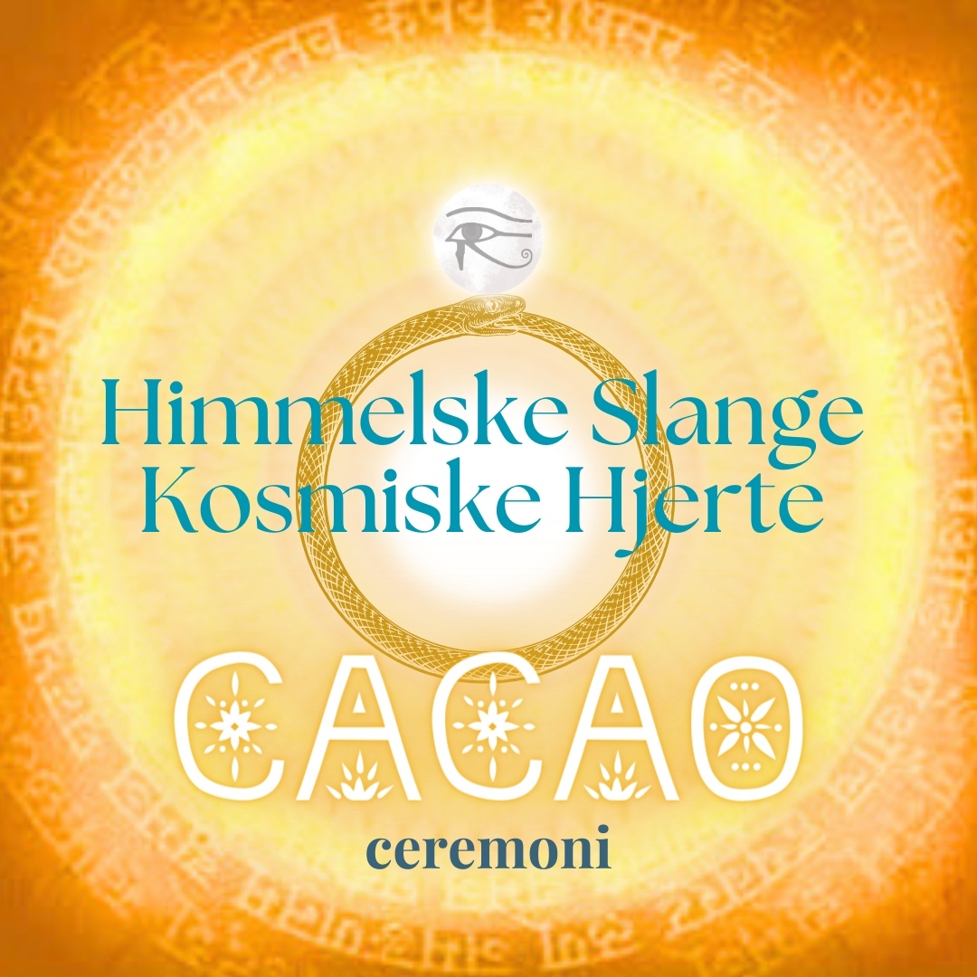 Denne smukke ceremoni forener Den Himmelske Slange og vækker dit kosmiske hjerte - og du bliver taget på en indre rejse båret af en powerfuld og kærlig energi.⁠
⁠
Den Himmelske Slange er symbolet på din unikke livsvandring fra slangens hale - din karma - til slangens hovede - din dharma. ⁠
⁠
Lige i rumpen på fuldmånen der annoncerer eklipseportalen, og som blændende start på årets sidste tre måneder, modtager du en solid omgang healingsenergi til hele systemet, en kundalinitransmission og dyb dyb forløsning af unødig tyngde.⁠
⁠
Cacao, Rune & undertegnede holder rum.⁠
⁠
⁠
Praktisk:⁠
søndag 1. okt.⁠
kl. 11:30 - 14:30⁠
tilmelding via link i bio eller link i kommentarfeltet⁠
⁠
#cacaoceremoni #cacaomama #ceremonielcacao #kundaliniaktivering #himmelskeslange #kosmiskehjerte #shamanistiskrejse #healingrejse #ceremoni #healing #kundalini #celestialserpent #cosmicheart #priestess #orakel #præstinde #helligtrum #vækkelsesrejse #kenddigselv #karmiskforløsning #dharma #sacredliving #indvielse #fuldmåneceremoni  #spiraldanser #shushumna #nadis #naad #frekvens #quantumhealing ⁠